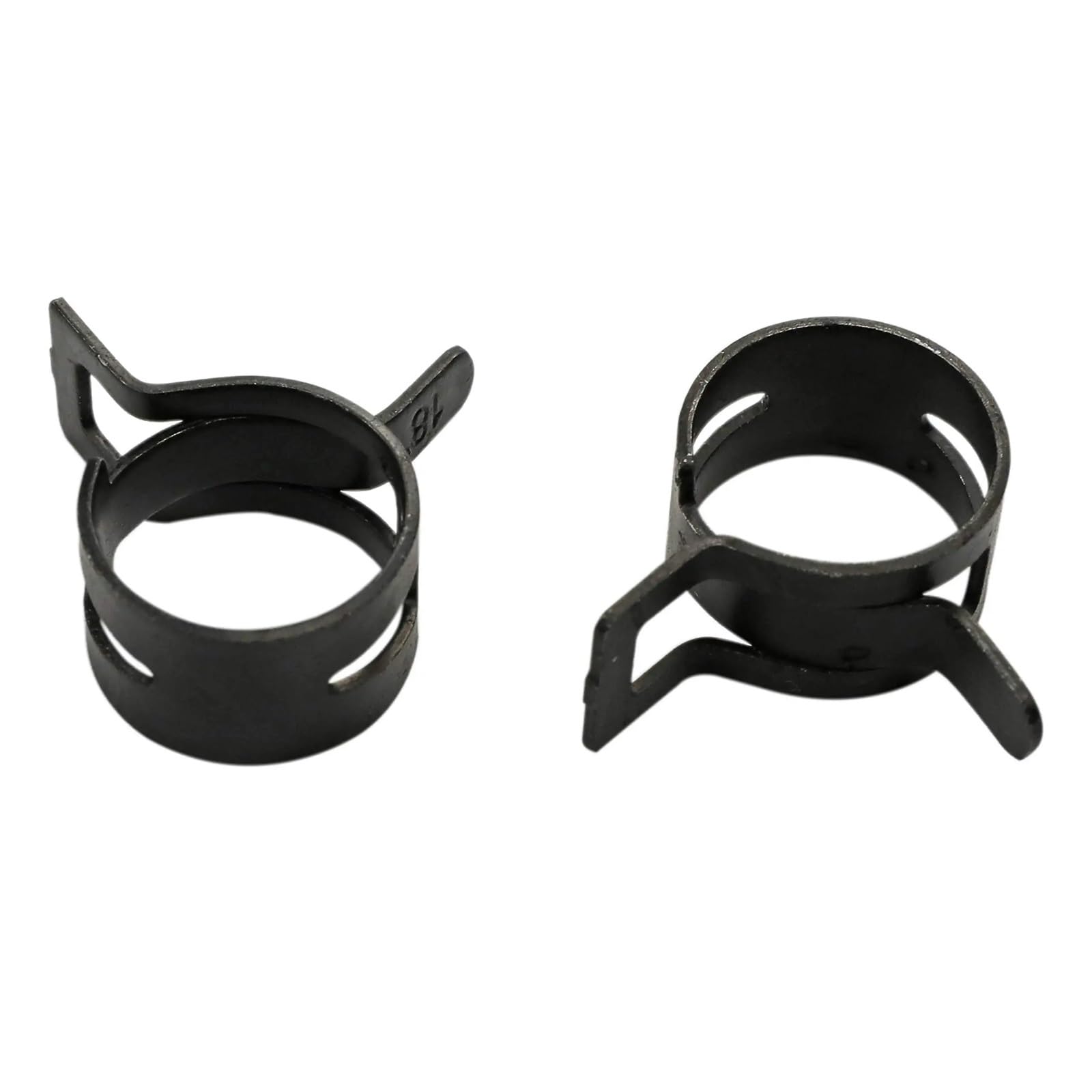 20 szt. czarnych elastycznych zacisków do przewodów do oleju opałowego i wody, łączniki do rur 34–46 mm (20 szt. 44 mm)