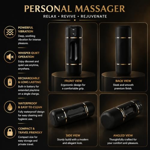 Image of KLEN Massager Machine for Men Rechargeable Relaxation and Self-Care