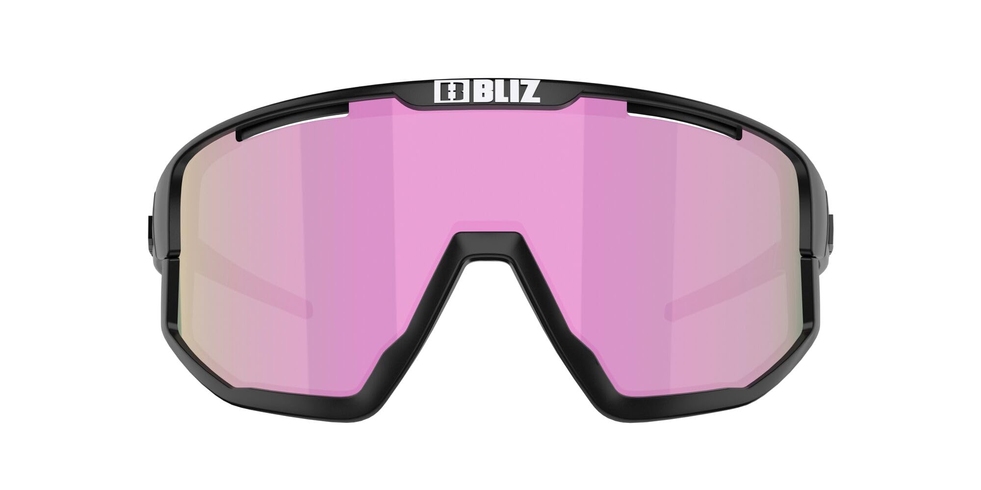 Bliz Fusion Small Matt Black/Brown w Rose Multi