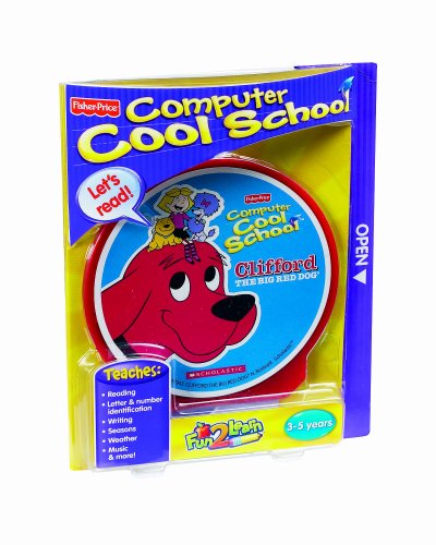 Fisher-Price Fun-2-Learn Computer Cool School Clifford Software