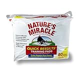 Nature's Miracle Quick Results Training Pads, 80-Count (P-5280)
