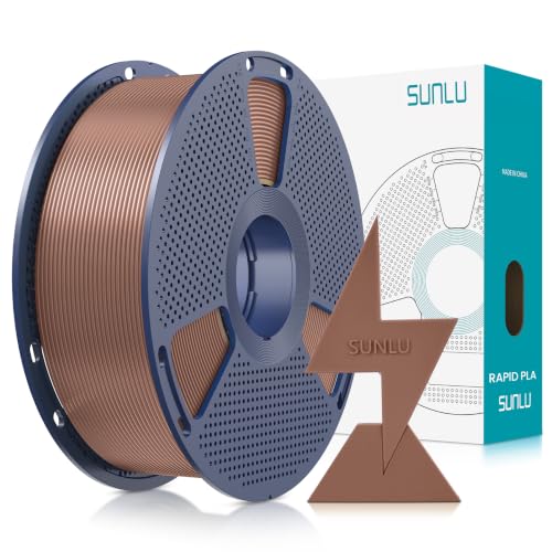 Image of SUNLU High Speed PLA Filament 1.75mm, 1KG Mousse Brown | 30mm /s - 600mm /s Print Range, High Speed 3D Printer Filament, Fast Printing, Neatly Wound, Dimensional Accuracy + /- 0.02mm