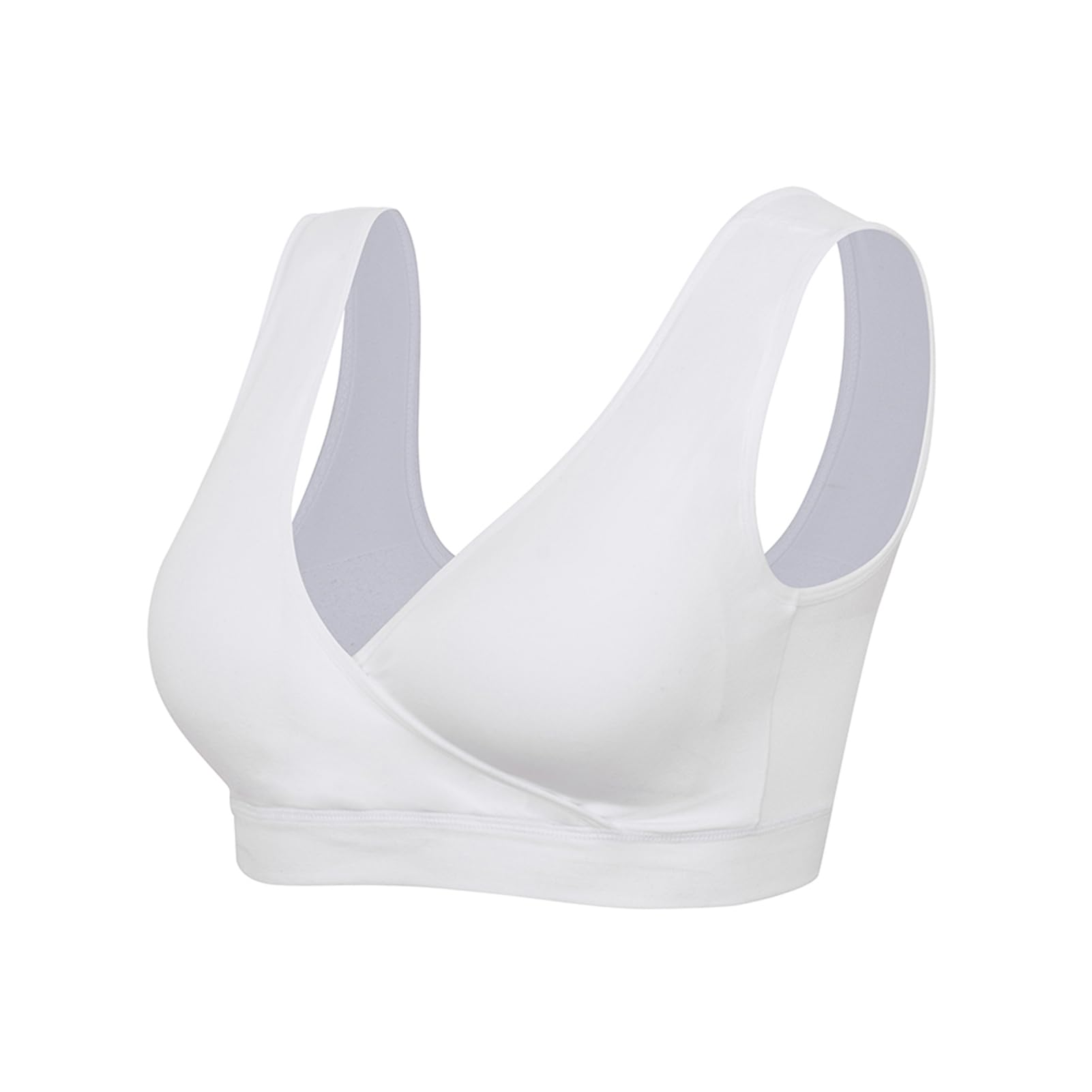 Lemef Nursing Sleep Bras Wirefree Maternity Breastfeeding Bras 3 Pack — view 12
