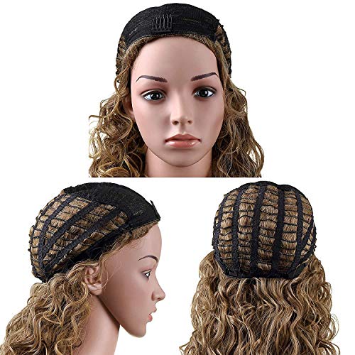 Onedor Long Hair Curly Wavy Full Head Halloween Wigs Cosplay Costume Party Hair Wigs (130A-Fox Red) #TOP4