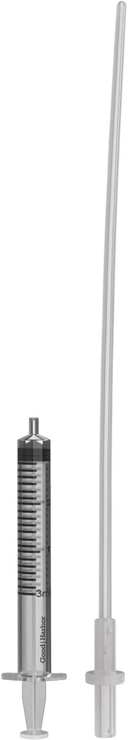 Insemination Extender Syringe IUI ICI Kit - Premium Flexible Smooth Tip -One Set