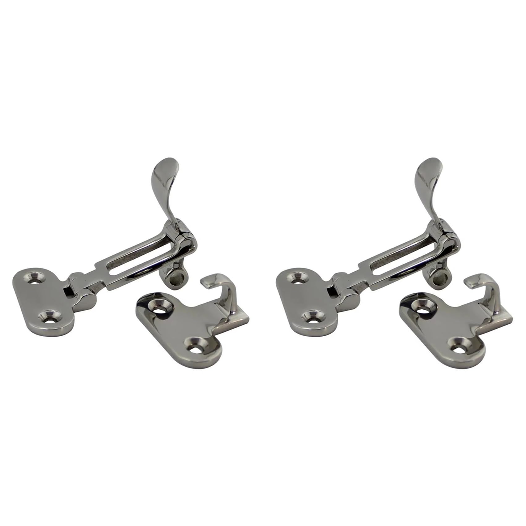 Jnchdghwa 2X Stainless Steel Marine 316 Stainless Steel Lockable Toggle Clamp Hold Down Clamp