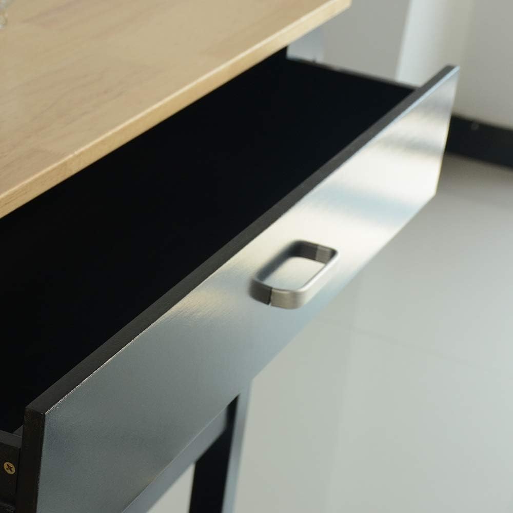 Armadio cucina Tavolo da lavoro for la preparazione degli alimenti cucina. Piccolo supporto for carrello caffè stoccaggio(Bianco)