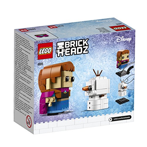 Duplo,Ninjago Brickheadz Anna e Olaf Frozen, 5702016176223 - Lego - Immagine 2