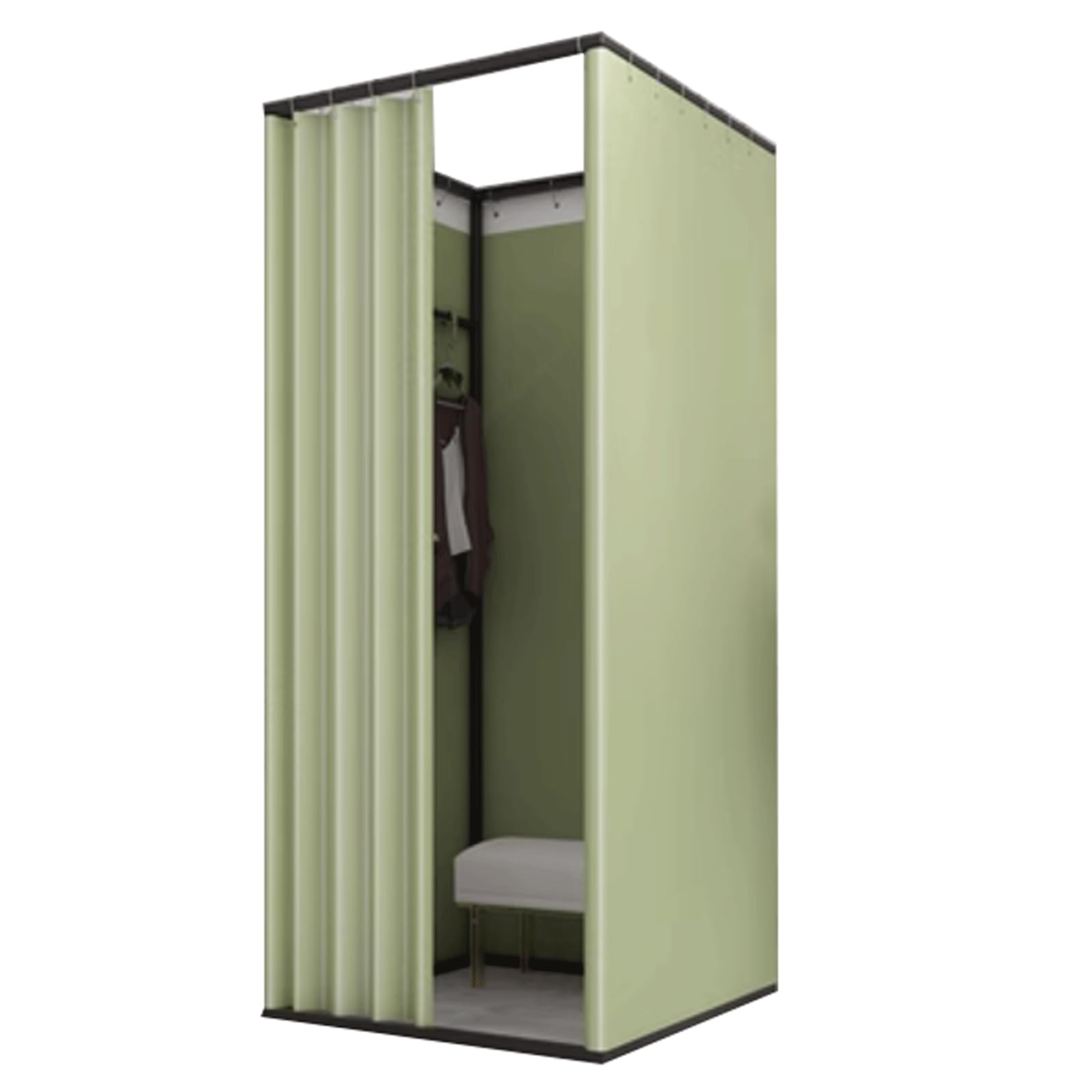 Magasin de vêtements cabine d'essayage amovible portable et légère