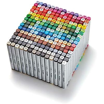 Copic Marker with Replaceable Nib, 100-Copic, Black,CMO-100C