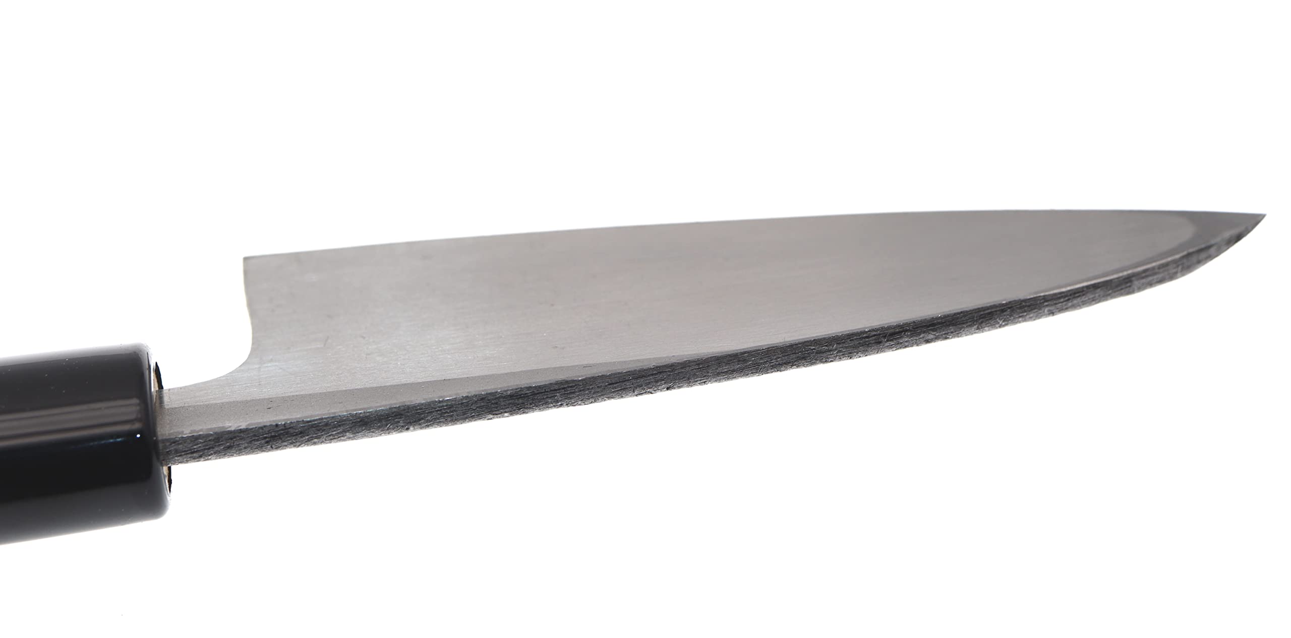 Coltello Deba giapponese artigianale Kozabe lama martellata 12 cm – forgiato a mano
