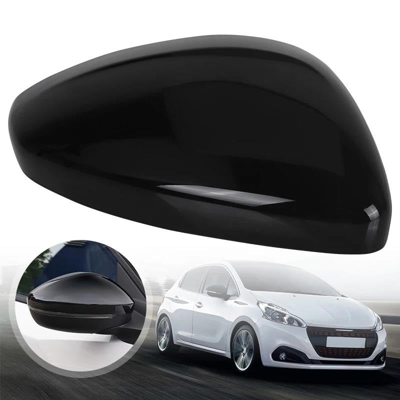 Coques rétroviseurs Peugeot 2008 auto remplacement noir droit - 2