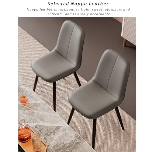Chaise d'appoint de cuisine rembourrée avec pieds robustes