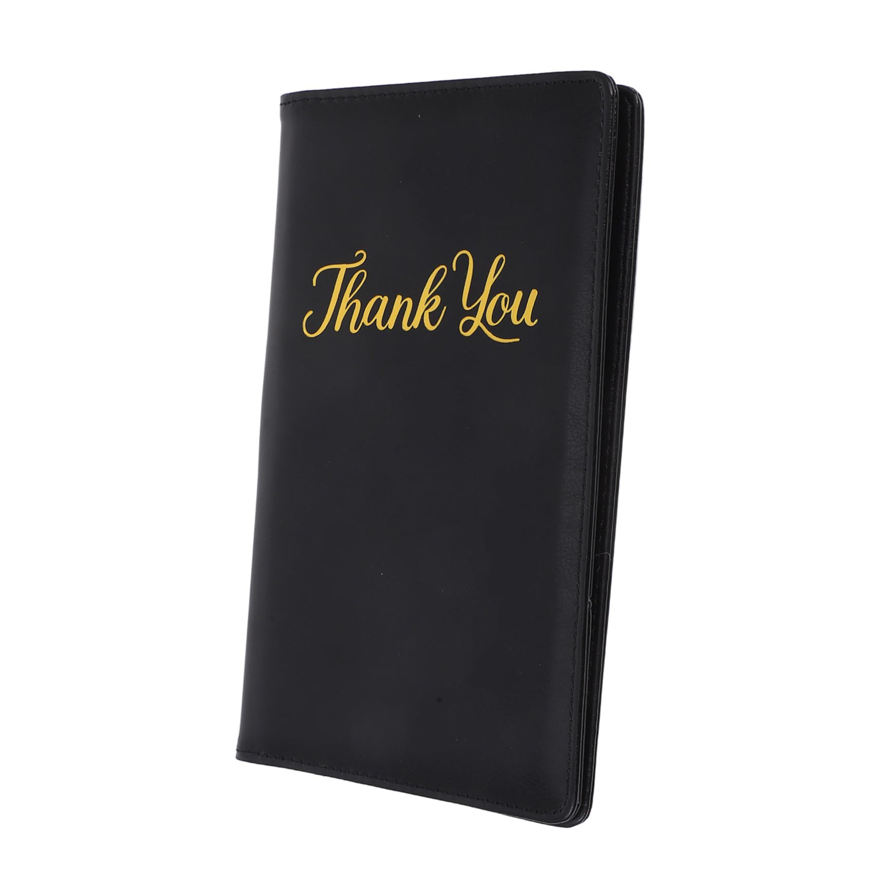 COLLBATH Pu Restaurant Tip Holder Check Presenter Guest Check Book Order Menu Holder for Efficient Service