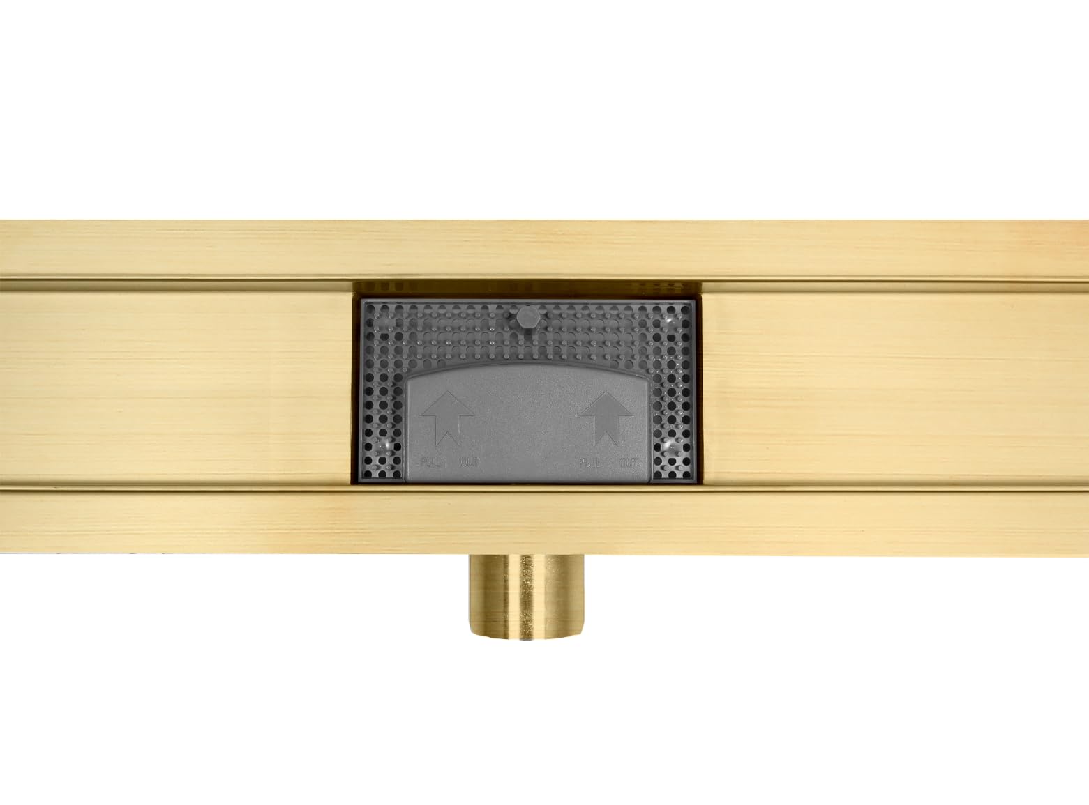 AQUAUNO Duschrinne 80 cm Gold