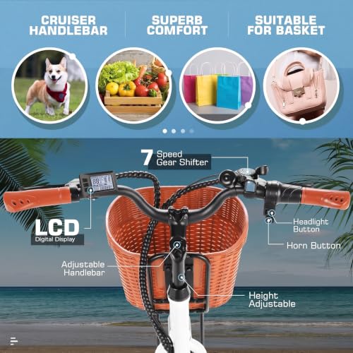 ANCHEER 26 Inch 749W Electric Bike for Adults Best Commuter Ride - Image 4