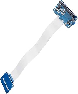 ciciglow RGB LCD Driver Board Kit, 50Pin to 40Pin Adapter Board, Support 5 inch, 7 inch, 10.1 inch, RPi RGB HAT Board, For Raspberry Pi