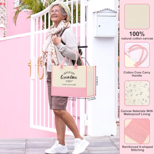 Image of FORBIDDEN PAPER Gifts Tote Bag Important Stuff Tote Gift Gifts Birthday for Shopping Bag Grocery Bag Utility Tote