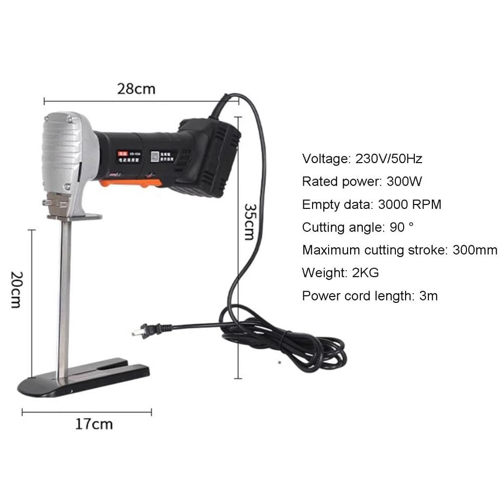 Sierra de espuma,Sierra alternativa para cortar espuma,Sierra eléctrica para cortar esponja,Sierra alternativa profesional para cortar espuma y herramientas eléctricas de esponja,AC-30cm