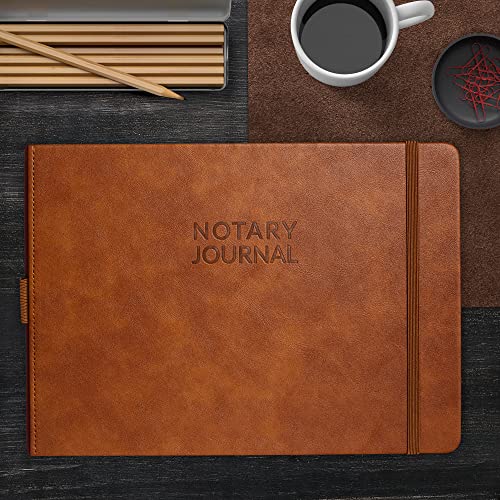 Skyline journal de notes marron format compact 18x25 cm pour ecriture quotidienne