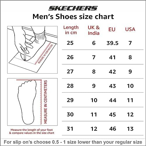 Image of Skechers Mens GO Walk 5 - DOWNDRAFT Slip-on Walking Shoes