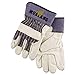 Mustang Leather Palm Gloves, Blue/Cream, X-Large, Dozen
