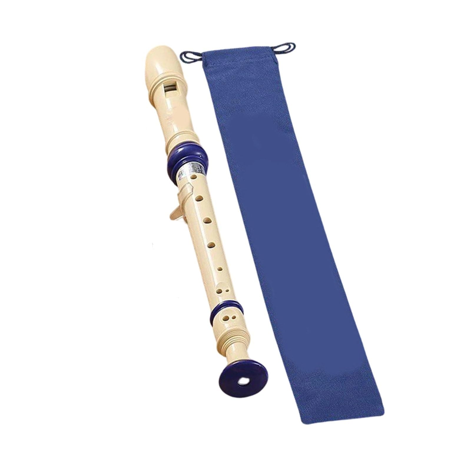 Flûte À Bec En Bois Flûte À Bec Soprano De Style Allemand (8 Trous) Instrument Débutant Pour Adultes
