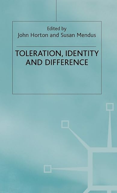 Portada de Toleration Identity And Difference