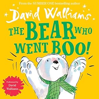 Diseño de la portada del título The Bear Who Went Boo!