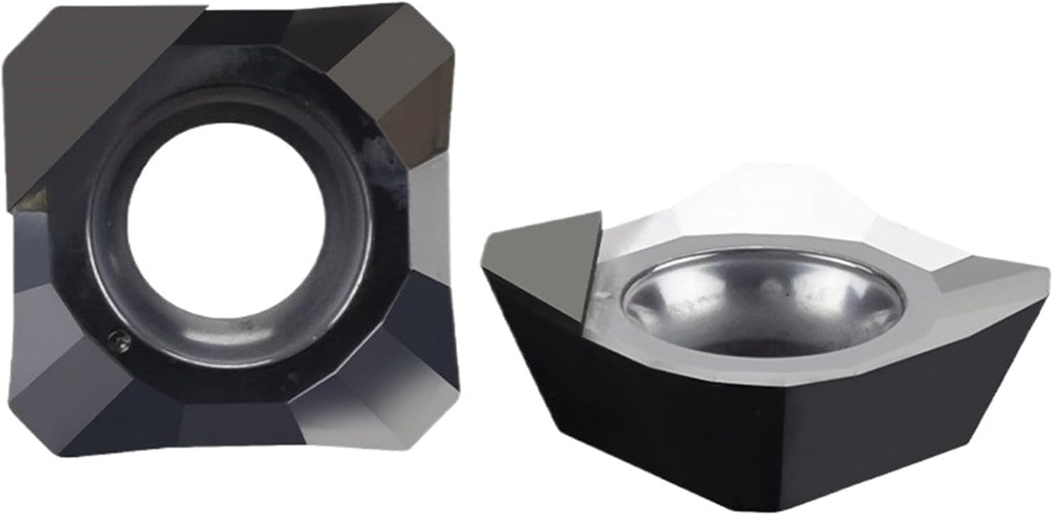 1 Piece SEHT1204 PCD CBN Diamond Inserts Slotted Blade CNC Turning Tool Lathe Cutter Tool For Metal (Size : SEHT1204 PCD)
