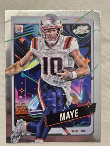 2024 CHROME COSMIC DRAKE MAYE ROOKIE FOOTBALL CARD #162 GIFT COLLECT INVEST