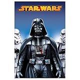Material de alta calidad New Import NI-720-170 Manta Polar con Diseño Star Wars, 30x12x12 cm