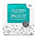 LILLYDOO hautfreundliche Baby Windeln - Größe 4 (9-14 kg), Monatsbox (150 Stück), Sicherer Auslaufschutz, Weich, Ohne Parfüme & Lotionen für empfindliche Haut, Dermatologisch getestet