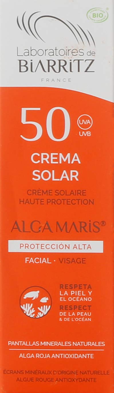 BIARRITZ CREMA SOLAR facial SPF50 50ml. – convient à ceux qui recherchent un produit fiable au quotidien, produit multifonction à large champ d’application, contenance 50 ml et associe fonctionnalité