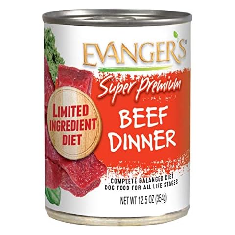Evanger's Super Premium Classics Beef Dinner for Dogs Pack of 12 Cover