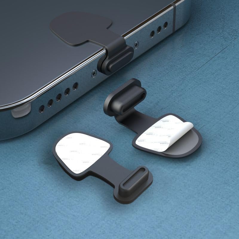 8PCS USB Type C Anti Dust Plugs Cover, C-Type Port Dust Plug, USB C Dust Cover, Anti-Lost USB C Charging Port Dust Covers Protectors for 15 16 17 Plus Pro Max, with Speaker Mesh Cover thumbnail
