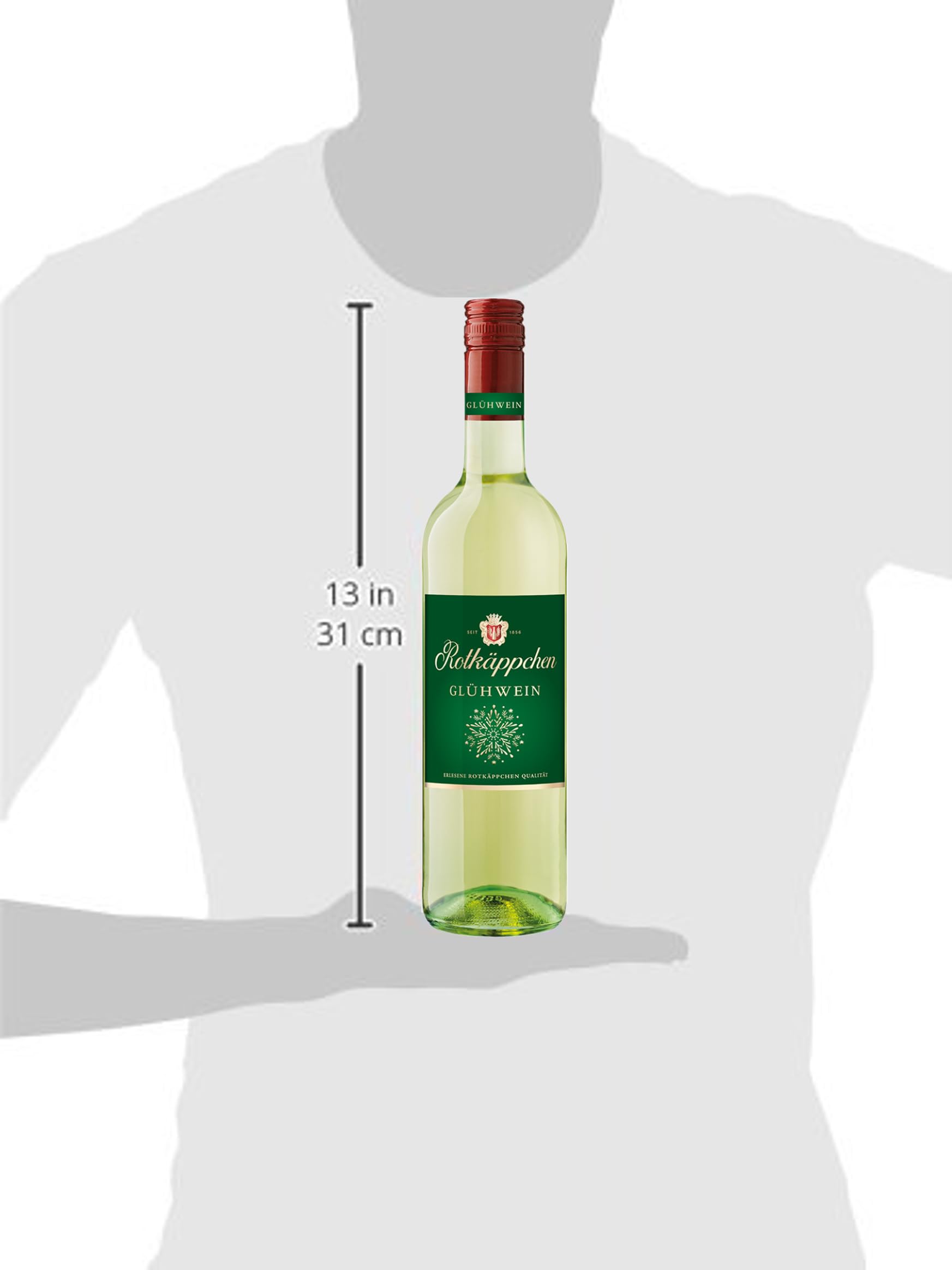 Rotkäppchen Qualitätswein Glühwein Weiß (6 x 0,75l) – Aromatisch-winterlicher, weißer Glühwein in erlesener Rotkäppchen Qualität