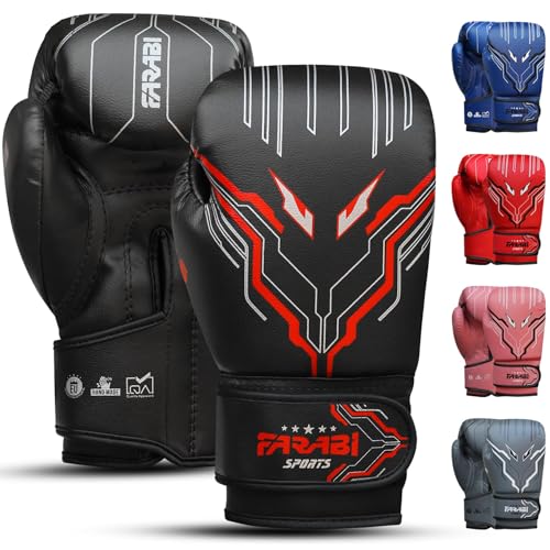 Farabi Sports Guantes Boxeo niño Niños y niñas Guantes de Boxeo niño 6-oz Youth, Junior Guantes...