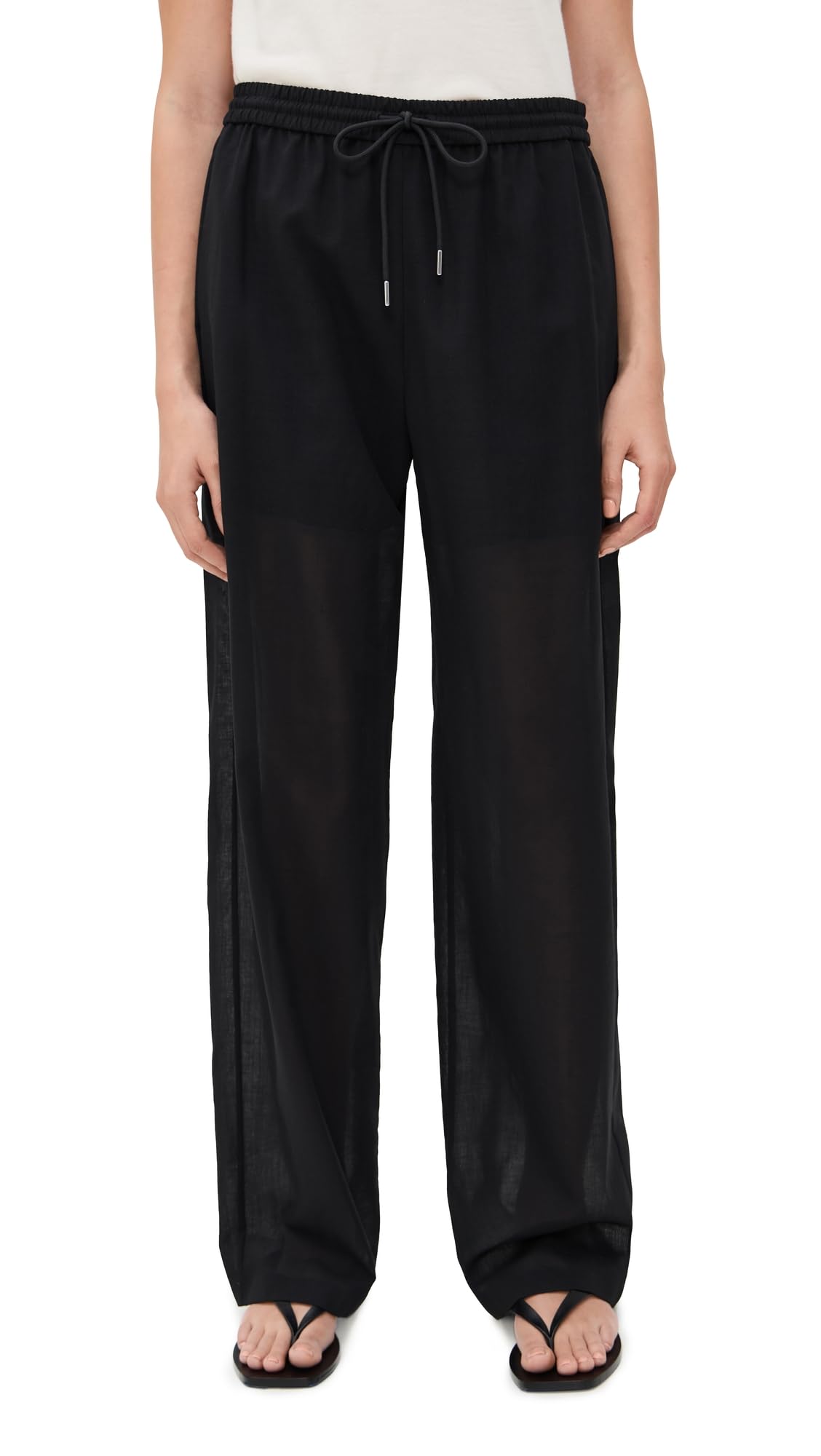 Theory Womens Drawcord Pull On Pants