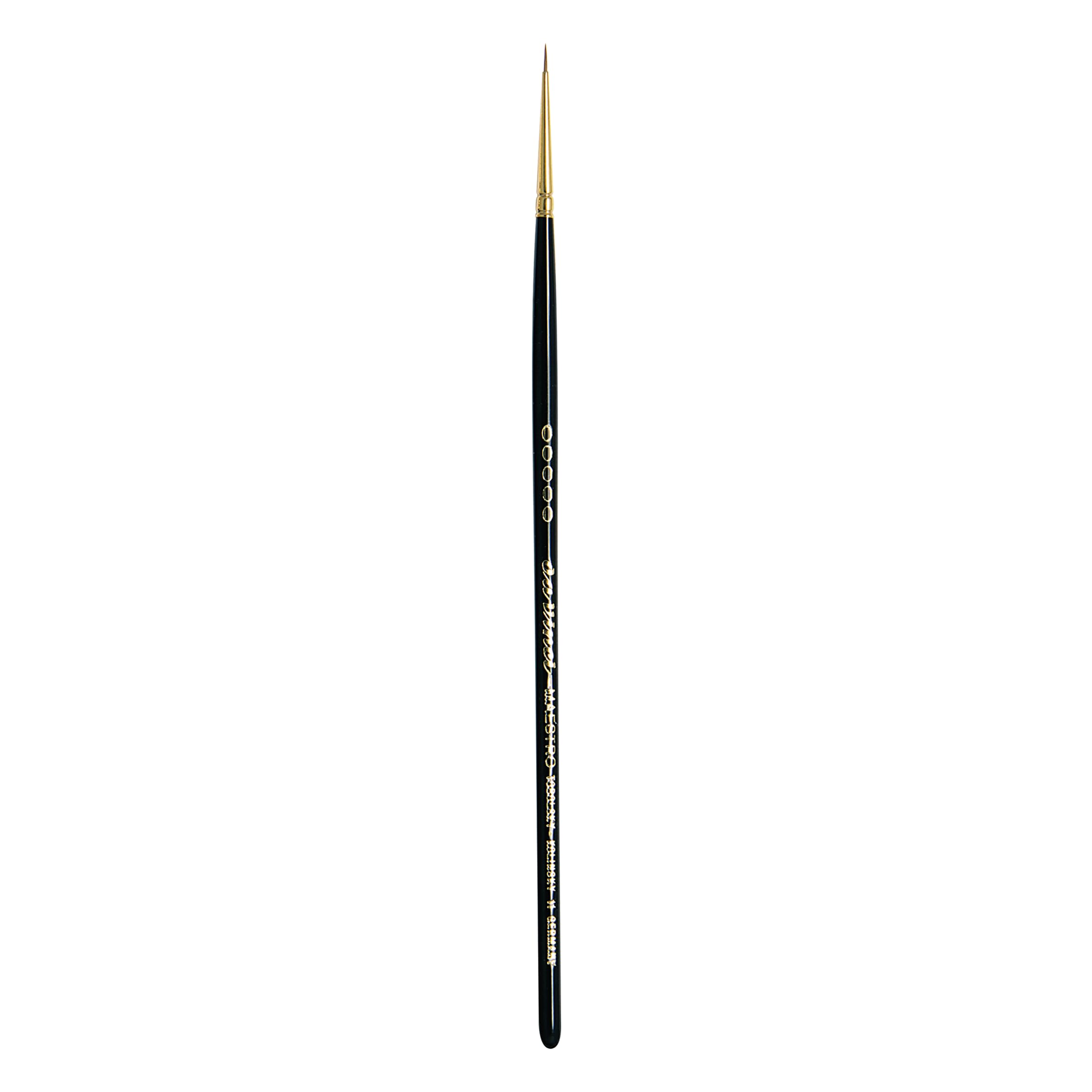 da Vinci Watercolor Series 11 Maestro Paint Brush, Fuller English Round Kolinsky Red Sable, Size 5/0
