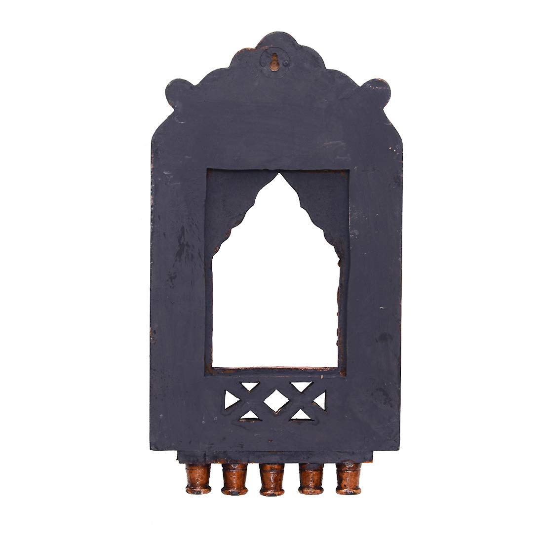 Indian Jharokha Frame - Gold Accent -4 Indian Jharokha Frame - Gold Accent -4