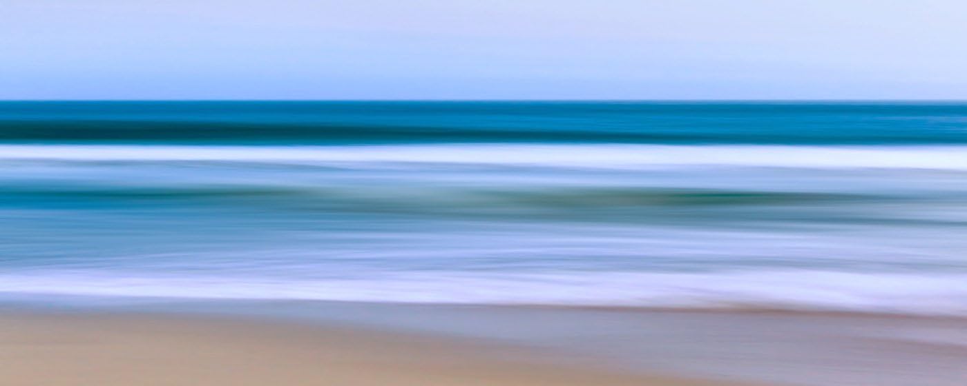 Abstract Seascape Photography Print - "Nantucket Waves"
