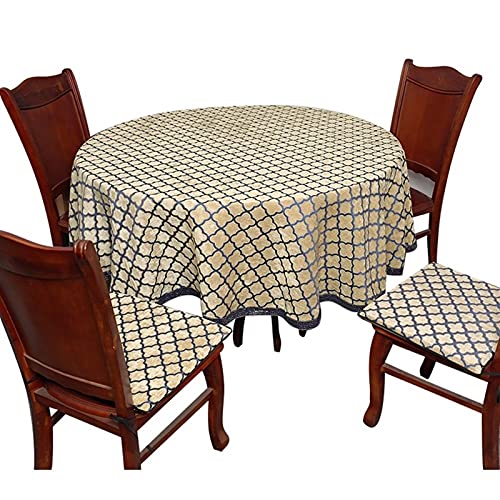 Nappe de luxe jacquard brodé couverture de table de café maison - 2