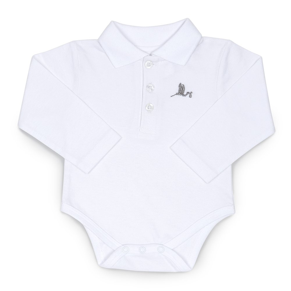 Canastilla Bebe Recien Nacido Personalizada | Cesta Regalos para Bebes Recien Nacidos | Peto Vaquero y Body | Talla 3 a 6 meses | 100% Algodón | BebeDeParis