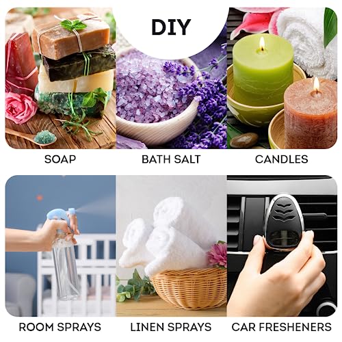 12 Essential Oil Blends Set for Diffuser, Premium Candle & Soap Making Fragrance Oils, Unique Essentials Oil Scents for Home & DIY Crafts, Candle Making Supplies Pure Aromatherapy Oils for Humidifiers - Image 6