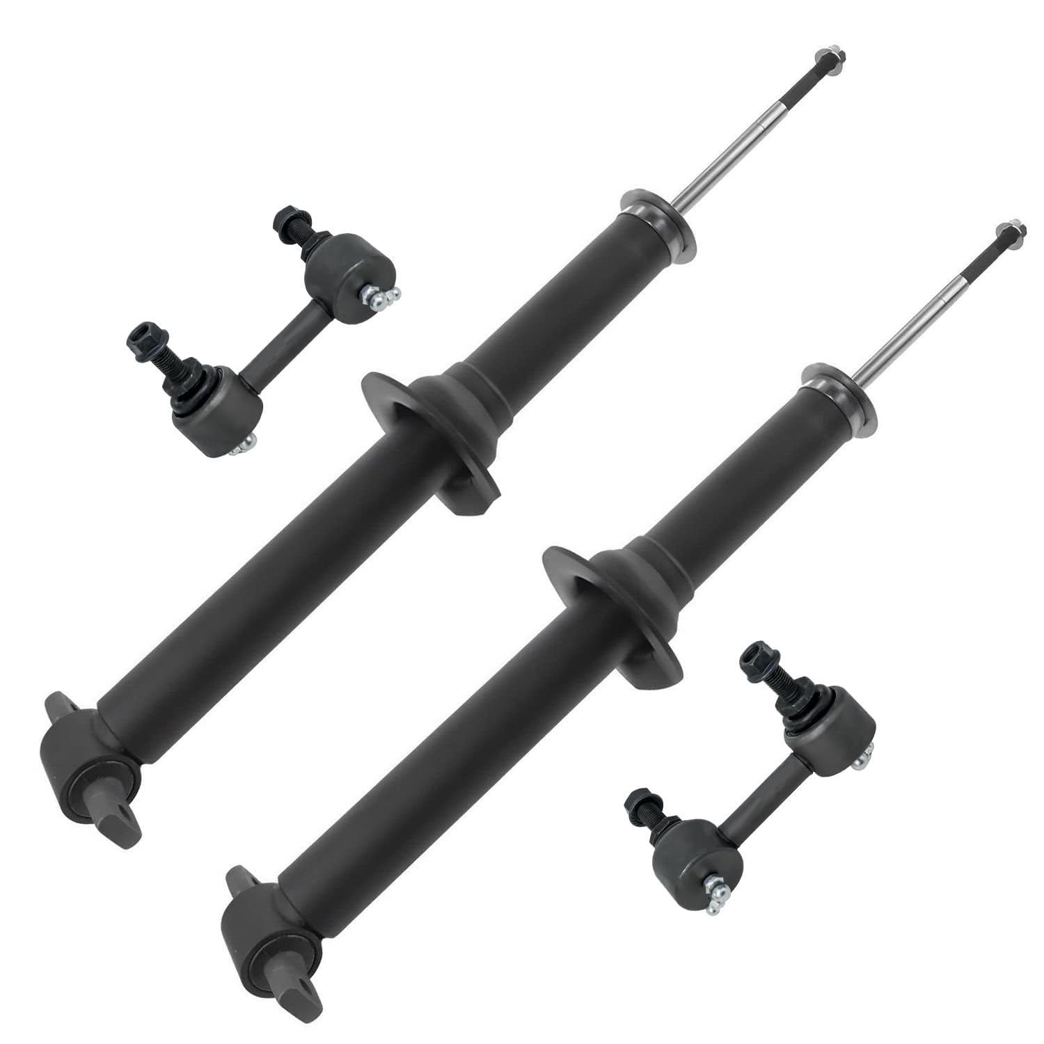 Detroit Axle - Rear Shock Absorbers + Sway Bar End Links Replacement