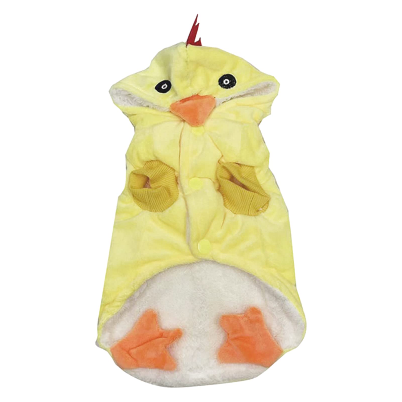 Rianpesn Halloween Dog Clothes | Dog Costume Chicken Hoodie | Dog Jumpsuit Winter Clothing Cosplay, Halloween Outfit