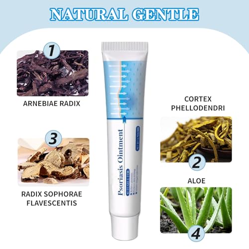 Bettinay 2PCS Soothing Ointment, Natural Herbal Ointment Skin Cream for Skin Itching, Dry Itchy, Rough Peeling - Image 2