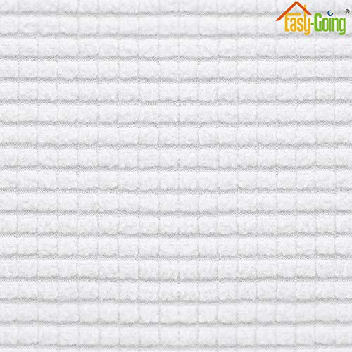 Image of Easy-Going Stretch 1 Piece Loveseat Couch Cushion Cover for Sofa