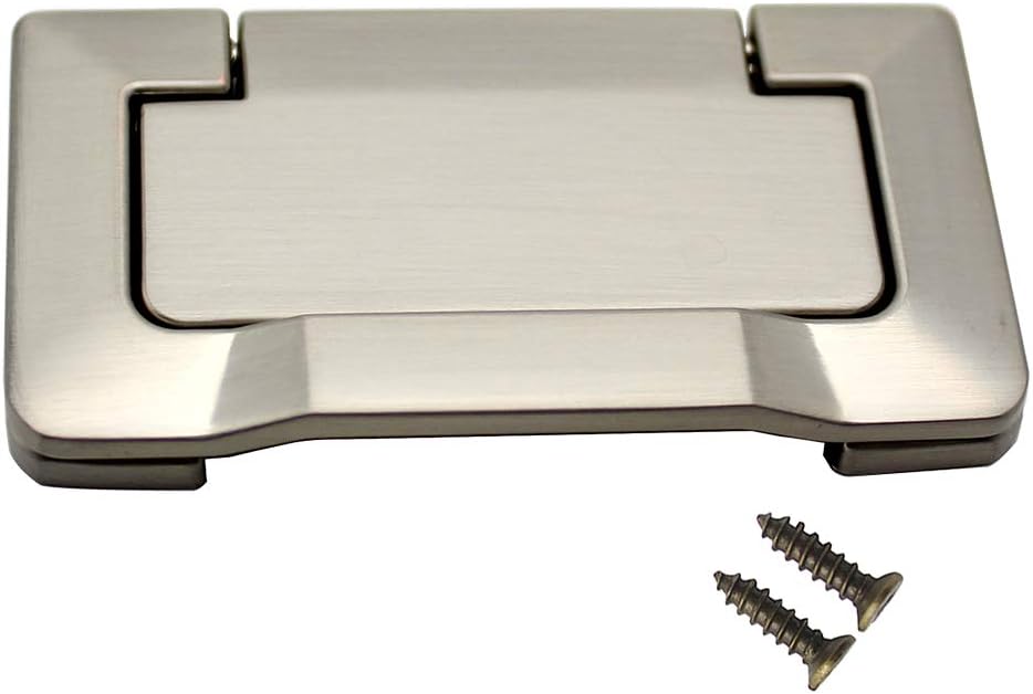 JING Kitchen Cabinet Handles Brushed Nickel Cabinet Pulls 3 inch Drawer Pulls Hole Center 2-1/2inch (64 mm) for Cabinet Kitchen Dresser Furniture